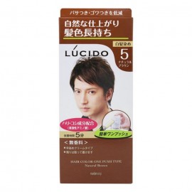 [맨담]루시 원터치 케어 컬러 5 내추럴 브라운 1 제 * 2 제 (50g)