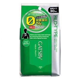 [맨담]데오도란트 마일드 바디페이퍼 아쿠아 과일 (30장)