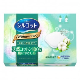 [유니참]시루콧토 프리미엄 코튼 화장솜 (66장)