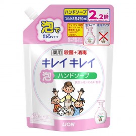 [라이온]키레이키레이 버블 비누 (450ml)