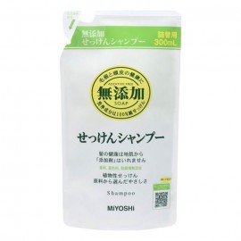 [미요시]무첨가 비누 샴푸 리필용