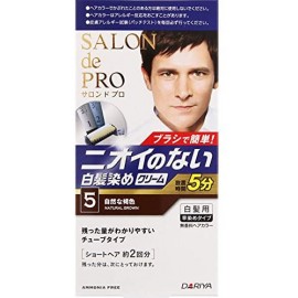 [다리야]살롱드프로 무향 헤어 칼라 맨즈 스피디 5 내추럴스러운 갈색 (1세트)