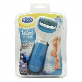 [레킷벤키저]DR.SCHOLL 벨벳 부드러운 전동 각질제거제 해양 미네랄 (1개)