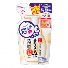[사나]나메라카 두유이소플라본 버블 세안 리필용 (180ml)