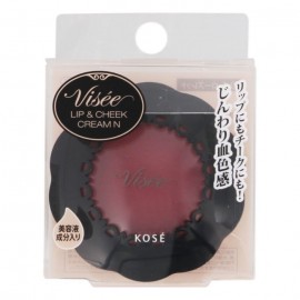 [코세]Visee 립&치크 크림 N RO 6 로즈 레드 (5.5g)