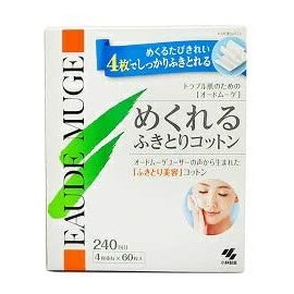 [코바야시]오도무게 넘길 닦아 코튼 (60장)