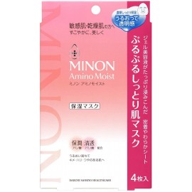 [다이이치산쿄]미논아미노 모이스트 보습 마스크 (4장)