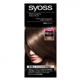 [헨켈 재팬]SYOSS헤어카라크림 3 프리미엄 베이지 (1세트)