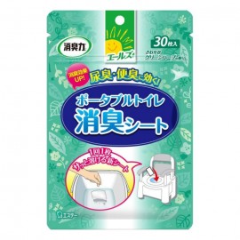 [에스테]에루즈 간호 가정용 탈취력 휴대용 화장실 탈취 시트 (30장)
