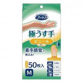 [에스테]패밀리 비닐 극 절구 손 M 반투명 (50장)