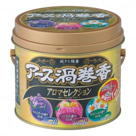 [아스제약]접지 소용돌이 향 아로마 셀렉션 캔 (30개)