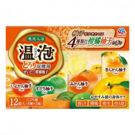 [아스제약]온포 토로리 탄산탕 유자감귤 (45g x 12정)