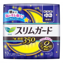 [카오]로리에 슬림가드 오버나이트 날개형 35cm (13장)