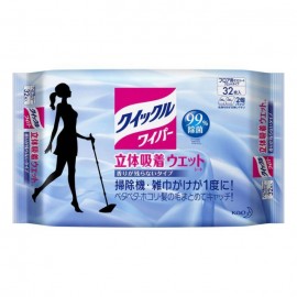 [카오]파른 이파 입체 흡착 웨트 시트 향기가 남지 않는 타입 (32장)