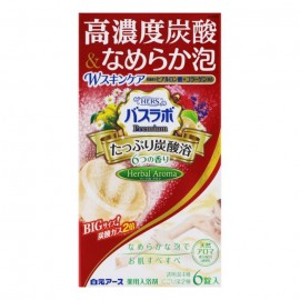[하쿠겐어스]백원어스 HERS 바스라보 프리미엄 고농도탄산 아로마 (6정)