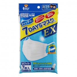 [타마가와]피티 7DAYS마스크Ex 보통 사이즈 화이트 (7매입)