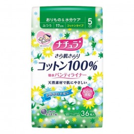 [다이오제지]타고난 또한 피부 깨끗이 코튼 흡수 라이너 (36장)