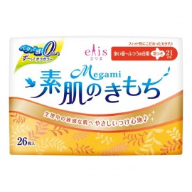 [다이오제지]엘리스 Megami 피부의 느낌 (많은 낮 ~ 보통 날)날개 형 26 매 (26장)