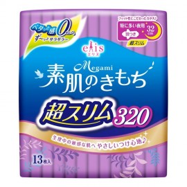 [다이오제지]엘리스 Megami 피부의 느낌 (울트라 슬림 특히 많은 나이트) 날개 형 (13장)