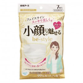 [하쿠겐어스]스타일 주름 유형 보통 P 화이트 (7장)