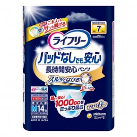 [유니참]라이프리 소변 잡아 패드 없이도 장시간 안심 팬츠 M (15장)