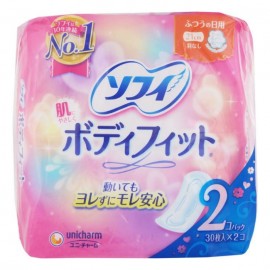 [유니참]소피 바디 피트 날개없이 (30장 x 2)