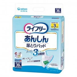 [유니참]라이프리 소변 잡아 패드 슈퍼 남성용 (15장)