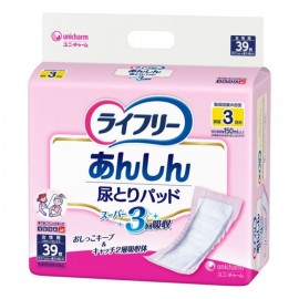 [유니참]라이프리 소변 잡아 패드 여성용 슈퍼 (15장)