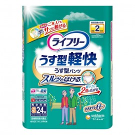 [유니참]라이프리 얇은형 경쾌 팬츠 S (15장)