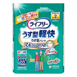[유니참]라이프리 얇은형 경쾌 팬츠 M (15장)