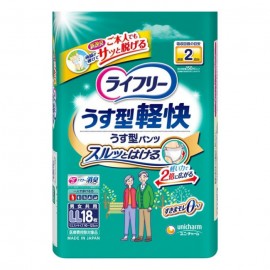 [유니참]라이프리 얇은형 경쾌 팬츠 LL (15장)