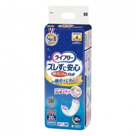 [유니참]라이프리 불일치지 않고 안심지 팬츠 전용뇨 잡아 패드 밤용 (15장)