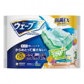 [유니참]웨이브 공통 대체 시트 그린의 향기 자연 그린 (8장)