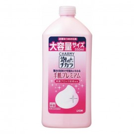 [라이온]CHARMY 거품의 힘으로 손 피부 프리미엄 리필용 (550ml)