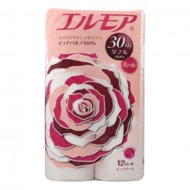 [카미 상사]엘모어 더블 2 겹 꽃 향기 30m (12롤)