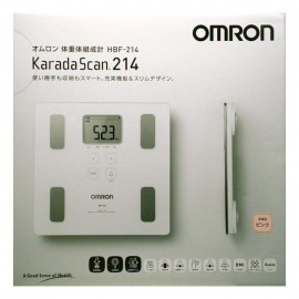 [오므론]체중계 조성계 몸 스캔 HBF-214-PK (1개)