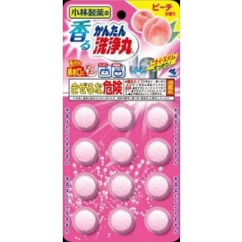 [코바야시]향기나는 간단 센죠우마루 복숭아향 주방 및 화장실 배수구 청소 (12정)