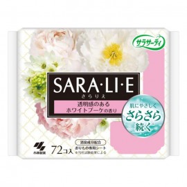 [코바야시]사라사티 SARA·LI·E 화이트 부케 팬티라이너 (72개)