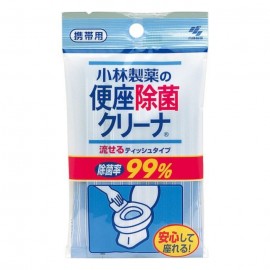 [코바야시]변기 살균 클리너 휴대용 티슈 타입 (10장)