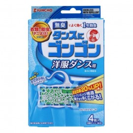 [킨쵸]곤곤 옷장용 무취 타입 (4개)