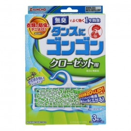 [킨쵸]곤곤 옷장용 무취 타입 (3개)