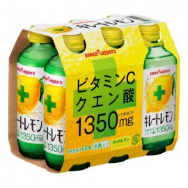 [포카 사포로]삿포로 킬레이트 레몬 병 (155ml x 6)