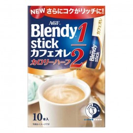 [아지노모토]블렌디 스틱 카페오레 칼로리 하프 (10개)