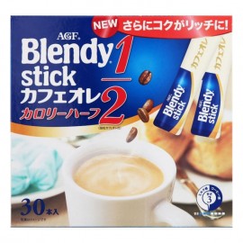 [아지노모토]블렌디 스틱 카페오레 칼로리 하프 대용량 (30개)