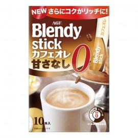 [아지노모토]블렌디 스틱 카페오레 무설탕 (10개)