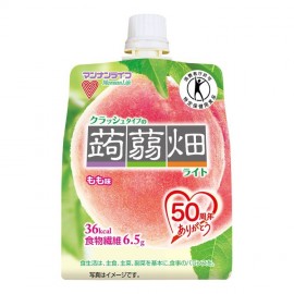 [만난 라이프]충돌 타입의 곤약 밭 라이트 복숭아맛 트크 호 (150g)