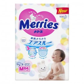 [카오]메리즈 기저귀 테이프 M사이즈 (64장)