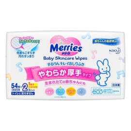 [카오]메리즈하는 사과 깨끗하게 엉덩이 머위 부드러운 두꺼운 유형 리필용 (54장 x 2개팩)