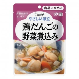 [큐피]닭 경단 야채 조림 (100g)