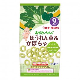 [큐피]어린이 간식 시금치&호박맛 (4g x 3봉)